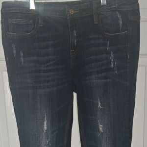 Blue Vigoss the miami skinny jeans size 13